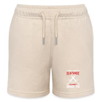 Get Your Flu Shot So I Don't Have To 6 - Kinder Organic Joggingshorts Mini Bolter von Stanley/Stella - Natur - Vorne