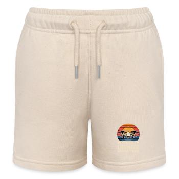 Dronenpilot für einen Dronenpilot - Kinder Organic Joggingshorts Mini Bolter von Stanley/Stella - Natur - Vorne