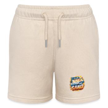 Beachvolleyball The Sand - Kinder Organic Joggingshorts Mini Bolter von Stanley/Stella - Natur - Vorne