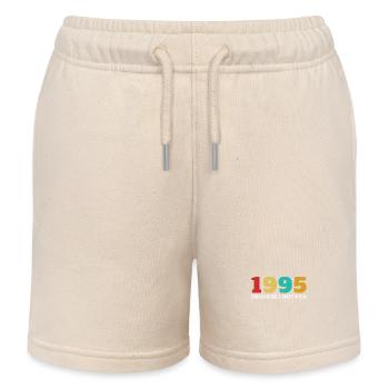 1995 Rétro Vintage Cadeau d’anniversaire - Short de jogging enfant bio Stanley/Stella - écru doux - Devant