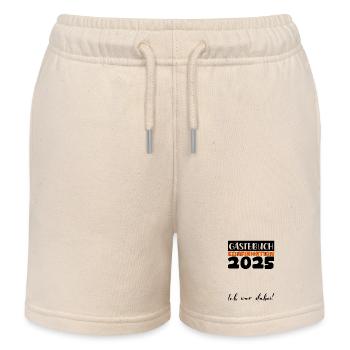 Confirmation 2025 Guest Book Decoration Girls Boys - Kids Organic Sweat Shorts by Stanley/Stella - soft Ecru - Front