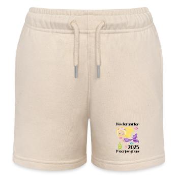 kiKindergarten 2025 Mädchen Geschenk Kita 2025 Dek - Kinder Organic Joggingshorts Mini Bolter von Stanley/Stella - Natur - Vorne