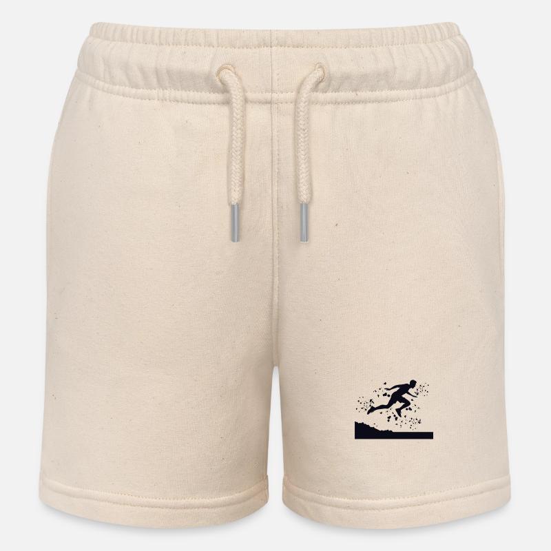 Trail Runner Cross Trail Mountain Runner - Short de jogging enfant bio Stanley/Stella - écru doux
