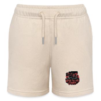 WENN DAS ENDE KOMMT - Kinder Organic Joggingshorts Mini Bolter von Stanley/Stella - Natur - Vorne