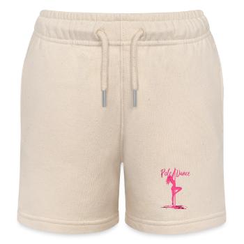 Pole Dance Pole Tänzerin Stangentanz - Kinder Organic Joggingshorts Mini Bolter von Stanley/Stella - Natur - Vorne