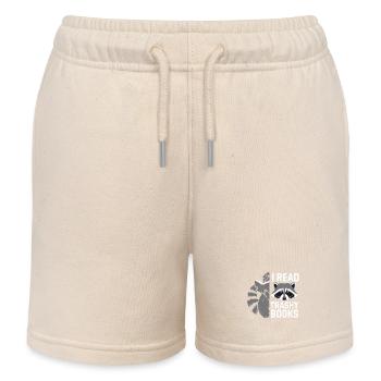 I Read Trashy Books 12 - Kinder Organic Joggingshorts Mini Bolter von Stanley/Stella - Natur - Vorne