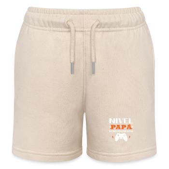 Vater-Level freigeschaltet Beabsichtigte Eltern - Kinder Organic Joggingshorts Mini Bolter von Stanley/Stella - Natur - Vorne