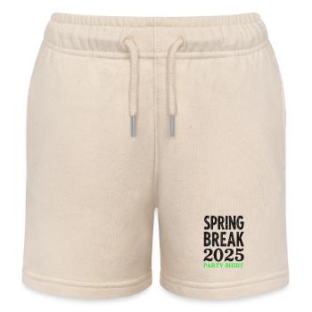 Chemise de fête Spring Break 2025 - Short de jogging enfant bio Stanley/Stella - écru doux - Devant