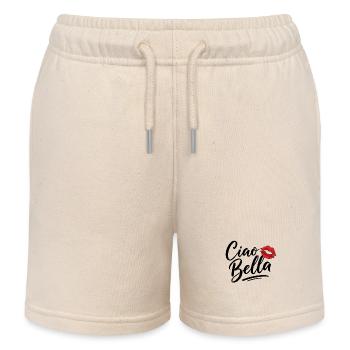 Ciao Bella - Kinder Organic Joggingshorts Mini Bolter von Stanley/Stella - Natur - Vorne
