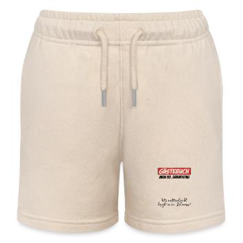 50 Original 1975 Jahrgang Vintage Geburtstag Retro - Kinder Organic Joggingshorts Mini Bolter von Stanley/Stella - Natur - Vorne