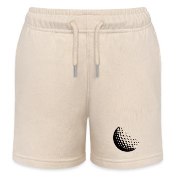 Balle de golf en mouvement - Short de jogging enfant bio Stanley/Stella - écru doux - Devant