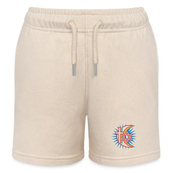 trois religions - Short de jogging enfant bio Stanley/Stella - écru doux - Devant