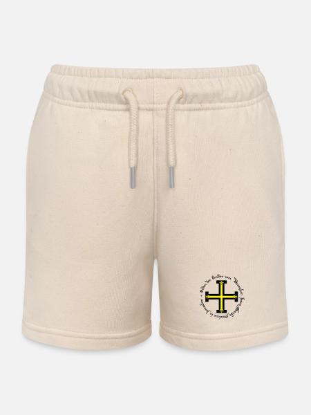 Ordre Teutonique - Short de jogging enfant bio Stanley/Stella - écru doux