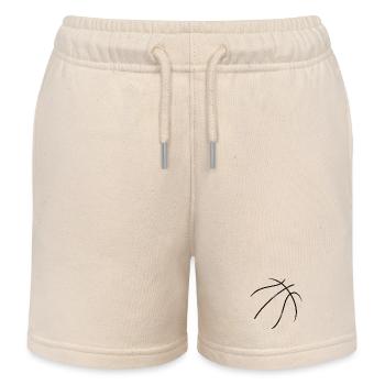 Basket-ball - Short de jogging enfant bio Stanley/Stella - écru doux - Devant