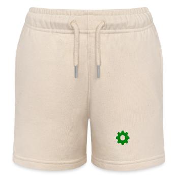 gear - Kids Organic Sweat Shorts by Stanley/Stella - soft Ecru - Front