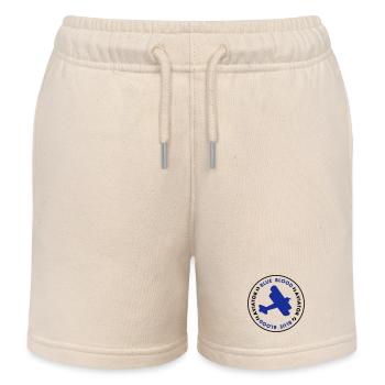 Aviator- blue blood - Kinder Organic Joggingshorts Mini Bolter von Stanley/Stella - Natur - Vorne