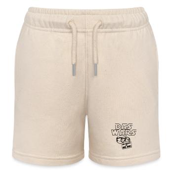 Junggesellenabschied - das wars die macht ist (25) - Kinder Organic Joggingshorts Mini Bolter von Stanley/Stella - Natur - Vorne
