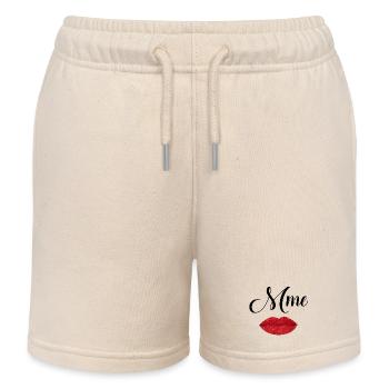 Frau Mund Diamant - Kinder Organic Joggingshorts Mini Bolter von Stanley/Stella - Natur - Vorne