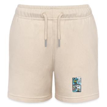 Schlager Cartoon Schlagermusik Lustig Volksmusik - Kinder Organic Joggingshorts Mini Bolter von Stanley/Stella - Natur - Vorne