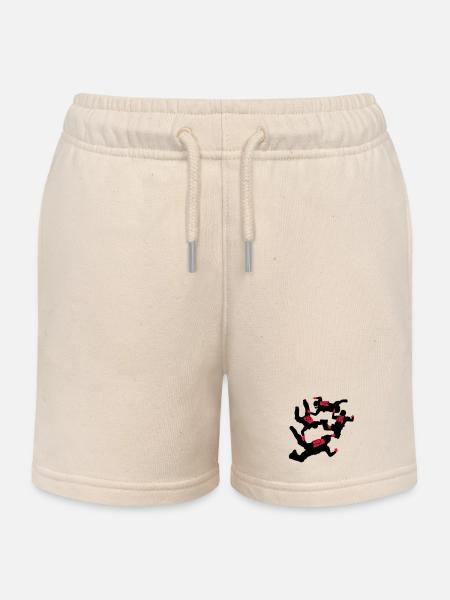parachutisme - Short de jogging enfant bio Stanley/Stella - écru doux