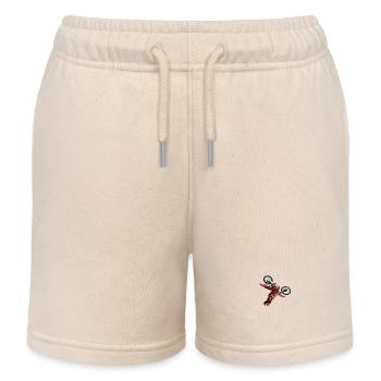 Motocross - Short de jogging enfant bio Stanley/Stella - écru doux - Devant
