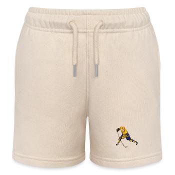 Eishockey - Kinder Organic Joggingshorts Mini Bolter von Stanley/Stella - Natur - Vorne