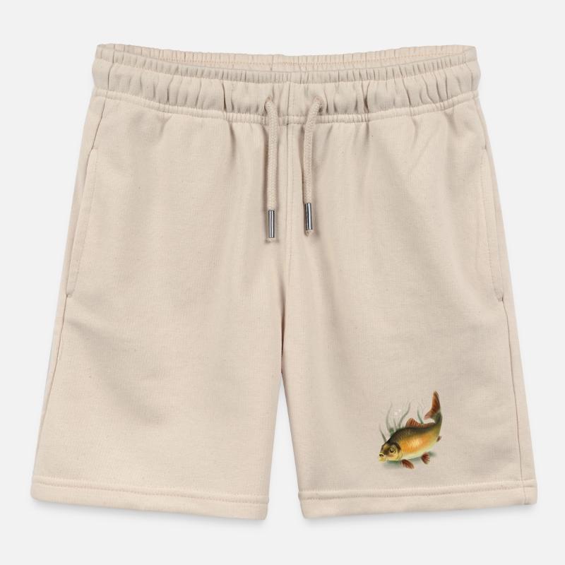 carp Kids Organic Sweat Shorts by Stanley/Stella