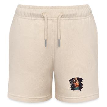 Basketball - Kinder Organic Joggingshorts Mini Bolter von Stanley/Stella - Natur - Vorne