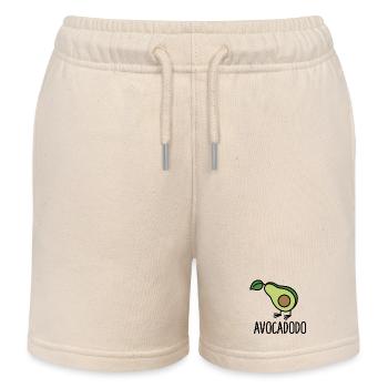 Avocadodo - Kids Organic Sweat Shorts by Stanley/Stella - soft Ecru - Front