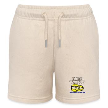 Junggesellenabschied , JGA das wars die Mach(25) - Kinder Organic Joggingshorts Mini Bolter von Stanley/Stella - Natur - Vorne
