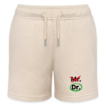 Doctor Statement Doctor Specialist Emergency Doctor Occupation Job - Kids Organic Sweat Shorts by Stanley/Stella - soft Ecru - Front