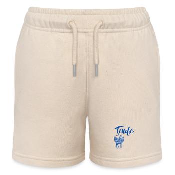 Taufe Taufstein symbolisch taufen Gottesdienst - Kinder Organic Joggingshorts Mini Bolter von Stanley/Stella - Natur - Vorne