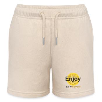 profitez de chaque instant kontiki - Short de jogging enfant bio Stanley/Stella - écru doux - Devant