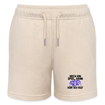 Controller Spieler Zocker Games Spieler Nerd - Kinder Organic Joggingshorts Mini Bolter von Stanley/Stella - Natur - Vorne