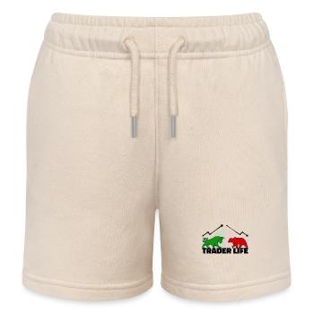 Finanzen Statement Traden - Kinder Organic Joggingshorts Mini Bolter von Stanley/Stella - Natur - Vorne