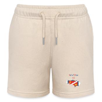 Val d'oise - Kinder Organic Joggingshorts Mini Bolter von Stanley/Stella - Natur - Vorne