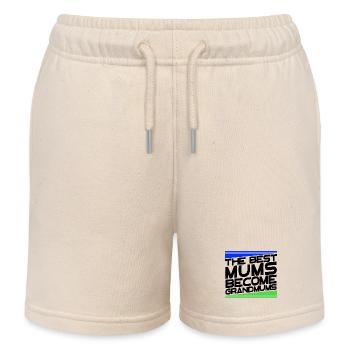 Cool Oma Statement Großmutter Glückwunsch - Kinder Organic Joggingshorts Mini Bolter von Stanley/Stella - Natur - Vorne