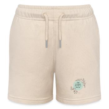 Yoga - Kids Organic Sweat Shorts by Stanley/Stella - soft Ecru - Front