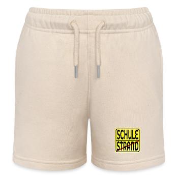 Ferienende Schulanfang - Kinder Organic Joggingshorts Mini Bolter von Stanley/Stella - Natur - Vorne