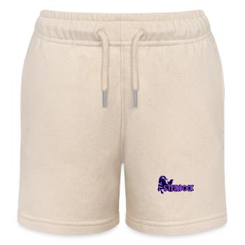 Zodiaque Horoscope Capricorne Disant Galaxie - Short de jogging enfant bio Stanley/Stella - écru doux - Devant