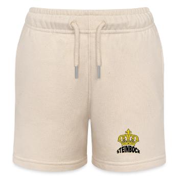 Capricorn Horoscope Saying Zodiac Sign Superstition - Kids Organic Sweat Shorts by Stanley/Stella - soft Ecru - Front
