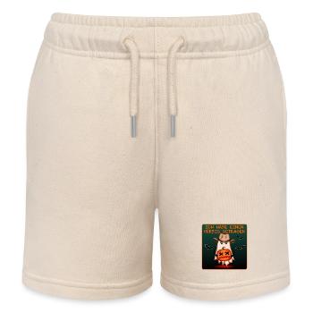 KÜRBIS TRAGEN - Kinder Organic Joggingshorts Mini Bolter von Stanley/Stella - Natur - Vorne
