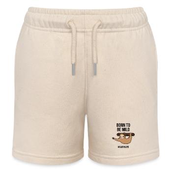 Cool Humorous Sloth Statement Jungle Jungle - Short de jogging enfant bio Stanley/Stella - écru doux - Devant