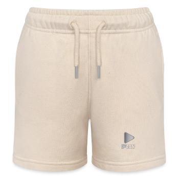 Play - Kids Organic Sweat Shorts by Stanley/Stella - soft Ecru - Front