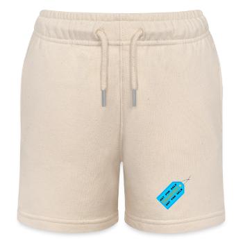 Nicht Zum Verkauf Preisschild - Kinder Organic Joggingshorts Mini Bolter von Stanley/Stella - Natur - Vorne