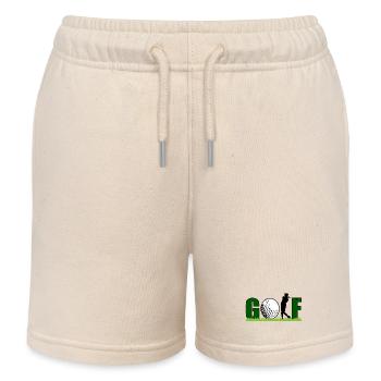 Golf - Kinder Organic Joggingshorts Mini Bolter von Stanley/Stella - Natur - Vorne