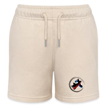 Shoes - Kids Organic Sweat Shorts by Stanley/Stella - soft Ecru - Front