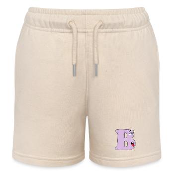 B - Kids Organic Sweat Shorts by Stanley/Stella - soft Ecru - Front