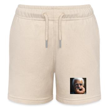 Donut ADN 01 - Short de jogging enfant bio Stanley/Stella - écru doux - Devant