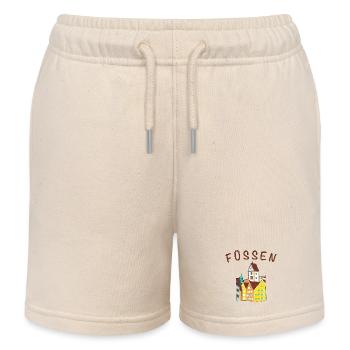Füssen, romantische Altstadt, Schloss, Bayern - Kinder Organic Joggingshorts Mini Bolter von Stanley/Stella - Natur - Vorne